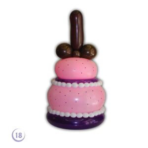 Slavljenička torta od balona