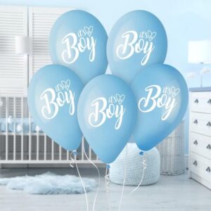 Baloni 30 cm mix it's boy 5kom