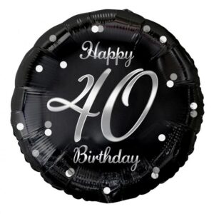 Folija balon 43 cm HB 40 , silver