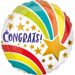 Folija balon 43 cm Congratulations
