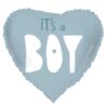 Folija balon 45cm Heart Its a Boy