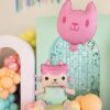 Folija balon Gabby -Baby Box & Cat 2kom
