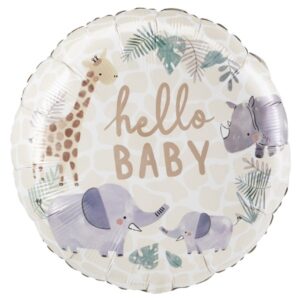 Folija balon Jungle hello baby 43 cm