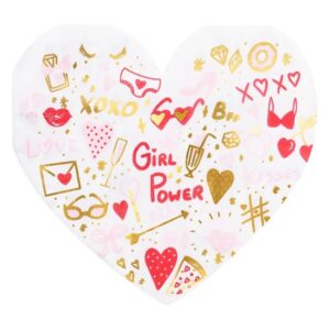 Salvete-srca 16x15cm 20 kom