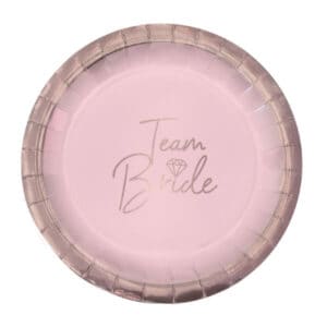 Tanjur papirnati TEAM BRIDE, 23cm, 8 kom