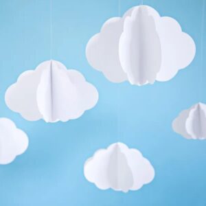 Viseća dekoracija OBLAK 6kom 17-28cm