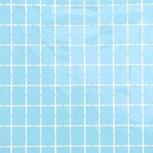 Zavjesa party - Kvadratići pastel sv.plava 100x200 cm