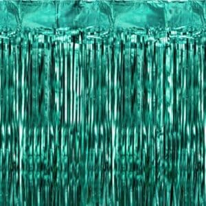 Zavjesa party - Tamno zelena 100x200 cm