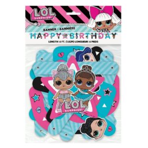 Banner natpis HB LOL - plavi