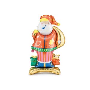 Veliki folija balon stojeći SANTA, 106cm