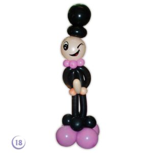 Klaunić za djevojačku večer od balona - 60cm