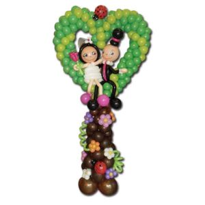 Mladenci na drvetu od balona Ne šaljemo GLS om