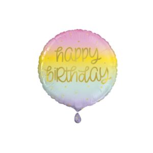 Folija balon pastel ombre HB, 43cm