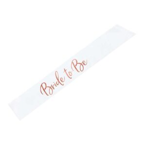 Lenta sash Bride to be