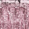Party zavjesa -Rose gold 90 x 250 cm