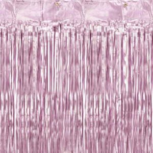 Party zavjesa - Roza 90x250 cm