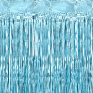 Party zavjesa - Svijetlo plava 90x250 cm