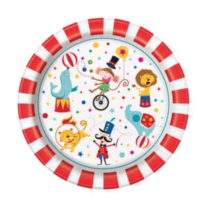 Papirnati tanjuri  -Cirkus party -8kom