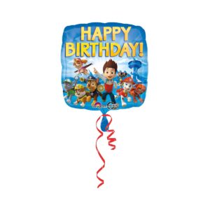 Folija standard PAW PATROL Happy Birthday
