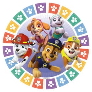 Tanjur papirnati PAW PATROL, 8kom