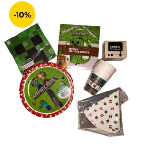 Party set Minecraft rođendan