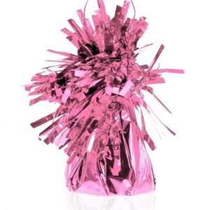Uteg za balone folija metalik rozi 145 g