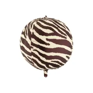 Folija balon kugla Zebra uzorak