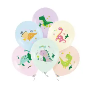 baloni tisak dinosauri 30 cm 6 kom