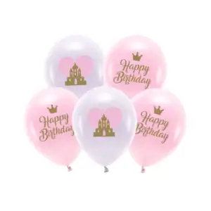 Balon tisak Princeza i dvorac, 6kom