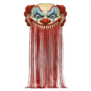 Dekoracija za vrata Halloween Freak Show 89 x 145 cm