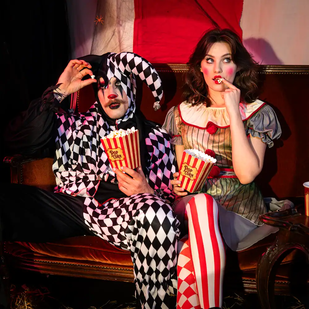 Kutije za kokice Halloween Freak Show 6 kom - Slika 3
