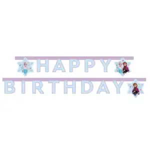 Banner Happy Birthday Frozen 230cm