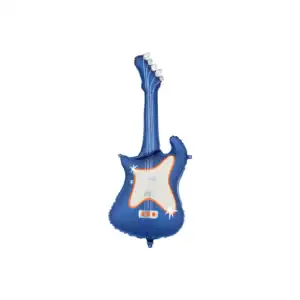 Folija balon Gitara, 41 x 105 cm, tamnoplavi