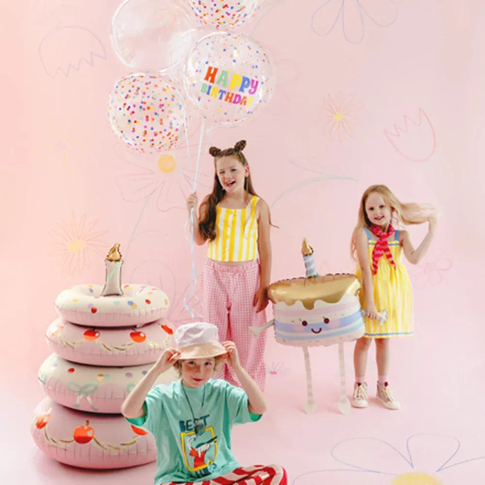 Hodajući folija balon Torta, 67 x 57 cm - Slika 2