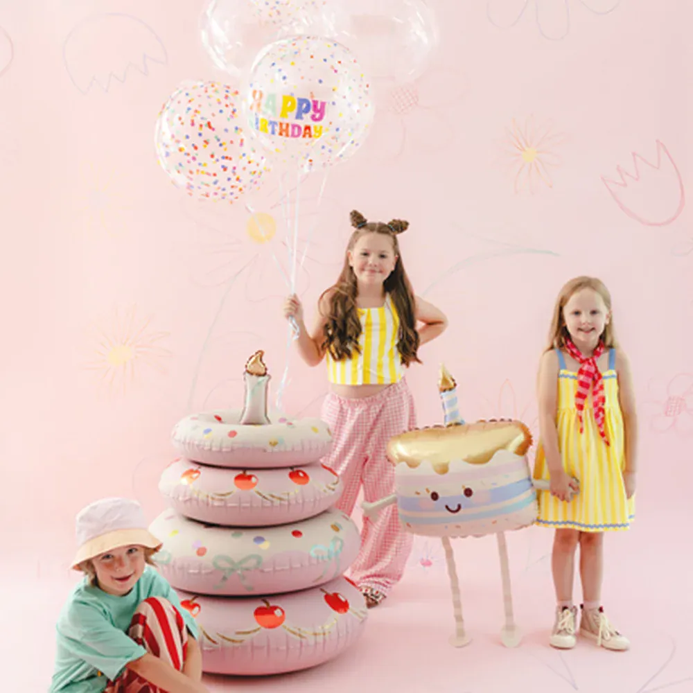Hodajući folija balon Torta, 67 x 57 cm - Slika 3